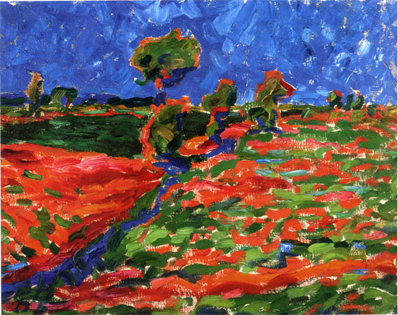 	 Mittag in der Marsch (Dangast),1907, Landesmuseum für Kunst und Kulturgeschichte Oldenburg