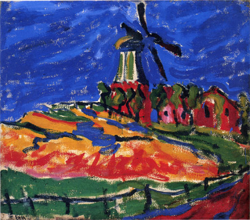 Windmühle (bei Dangast), 1909, Wilhelm Lehmbruck Museum Duisburg