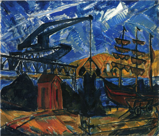 Hafen von Flensburg, 1913, Privatbesitz