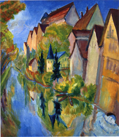 Tübingen, 1920, Brücke-Museum Berlin