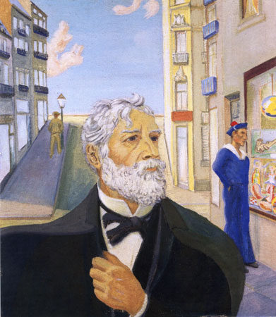 Bildnis James Ensor, 1930, Museum Ludwig Köln