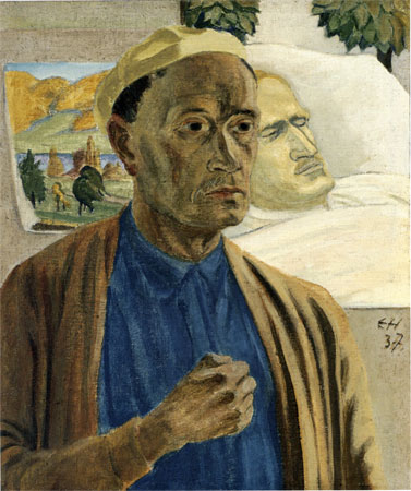 Zwei Brüder, 1937, Nachlass Erich Heckel Hemmenhofen