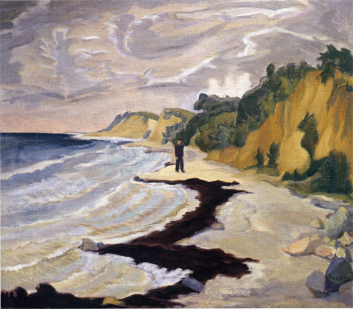 Küstenlandschaft, 1949, Nachlass Erich Heckel Hemmenhofen