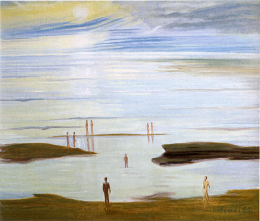 Meer im Herbst, 1961, Nachlass Erich Heckel Hemmenhofen