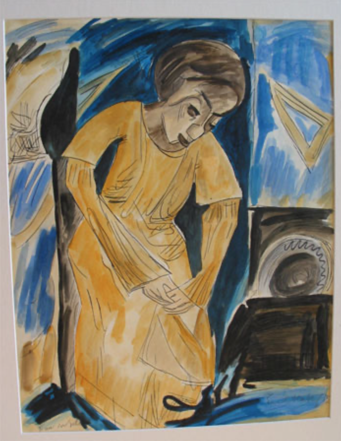 2008, Kopie nach einem Aquarell von 1912