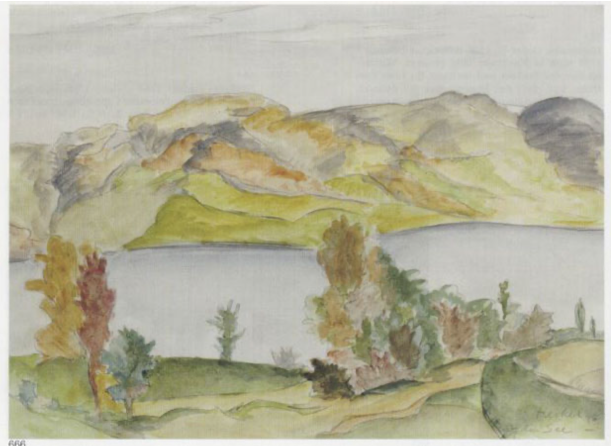 2002, dat. 45, nach einem Aquarell von 1944