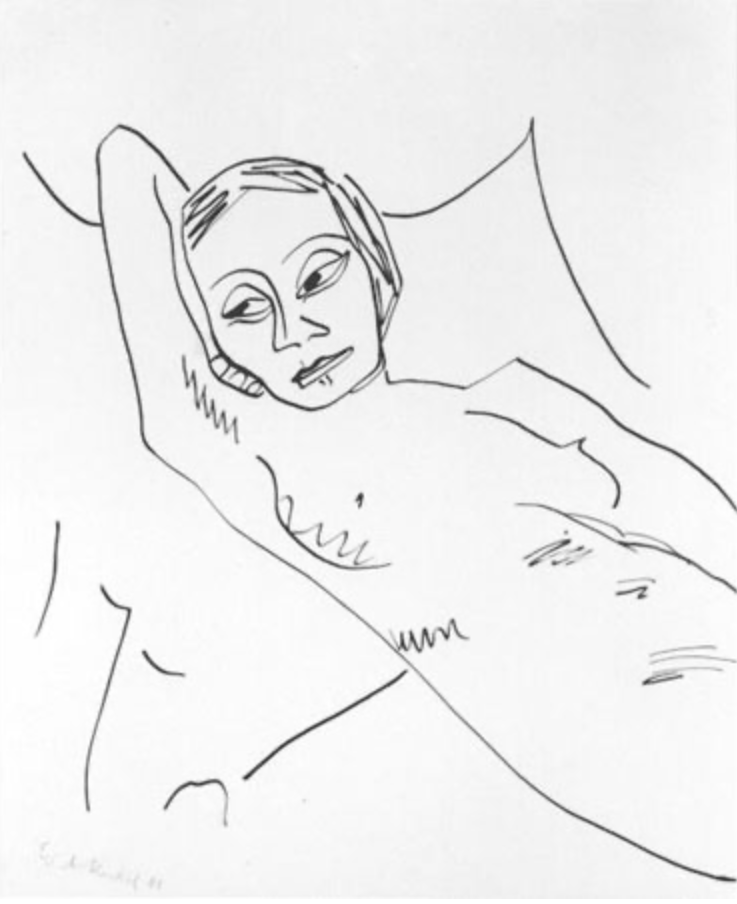 1996-2003, Kopie nach einer Zeichnung von 1911