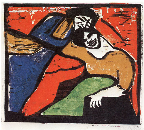 Zwei ruhende Frauen, 1909