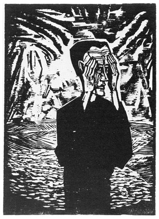 Mann in der Ebene, 1917