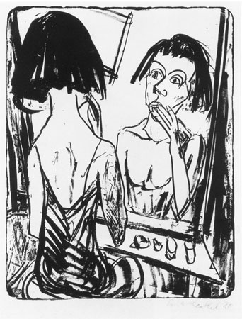 Vorm Spiegel, Asta Nielsen, 1920