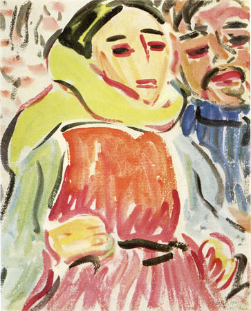 Italienische Bauern, 1909