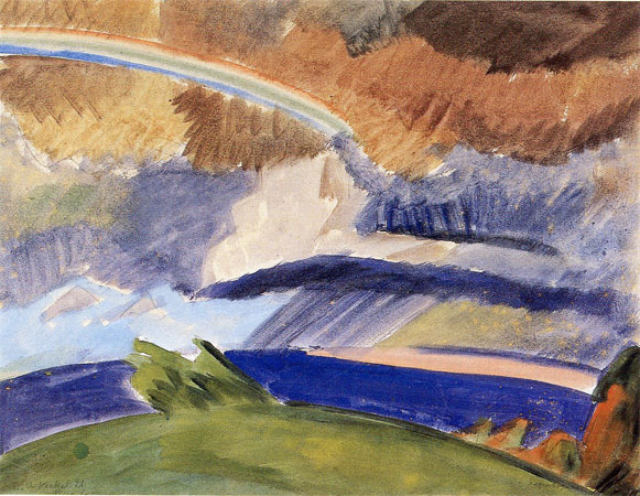 Regenbogen, Flensburger Förde, 1921