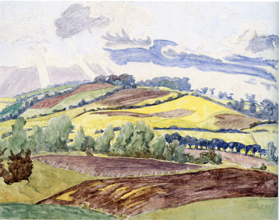 Herbstliche Felder, 1943