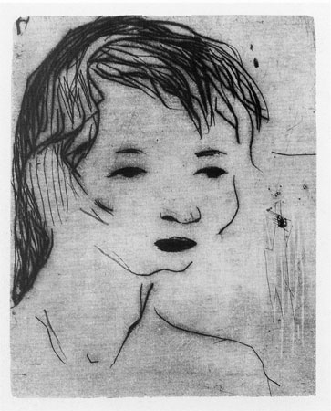 Jugendlicher Kopf, 1907