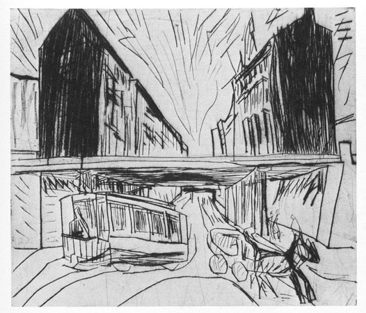 Straßenunterführung, 1912