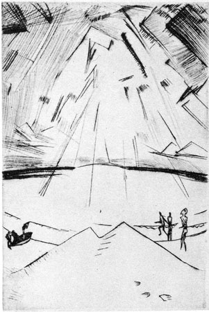 Meer bei Ostende, 1916