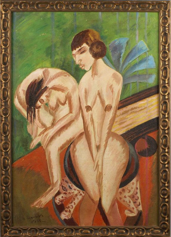 2018 – Imitation nach einem Gemälde von Ernst Ludwig Kirchner, 1914 – erhalten von Privat, Spanien